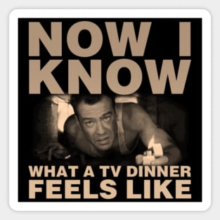 Now I Know What A TV Dinner Feels Like Magnet